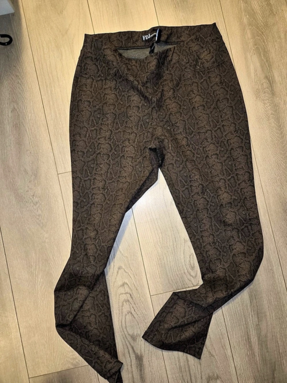 FDJ French Dressing Jeans French Dressing Jeans Animal Print Skinny Jeans Waist